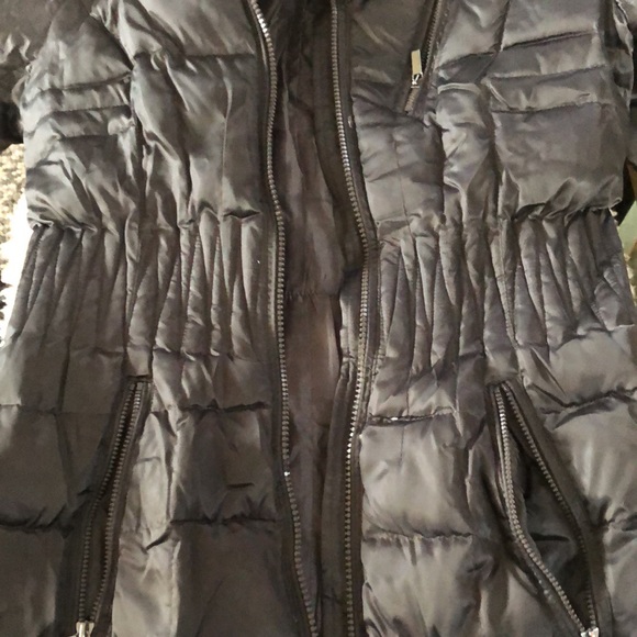 Black Laundry by Shelli Segal puffer jacket - Picture 10 of 12